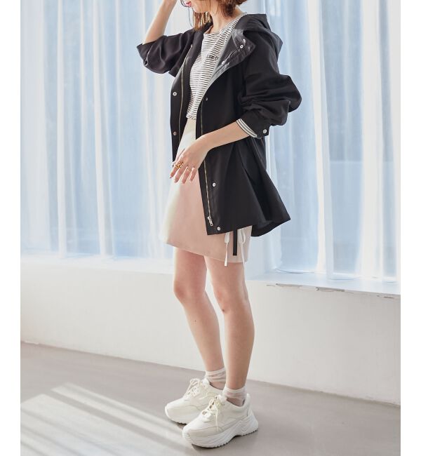 MAJESTICLEGON「ウエストきゅっとミディブルゾン」|ブルゾン・スタジャン|