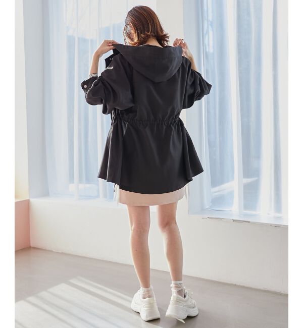 MAJESTICLEGON「ウエストきゅっとミディブルゾン」|ブルゾン・スタジャン|