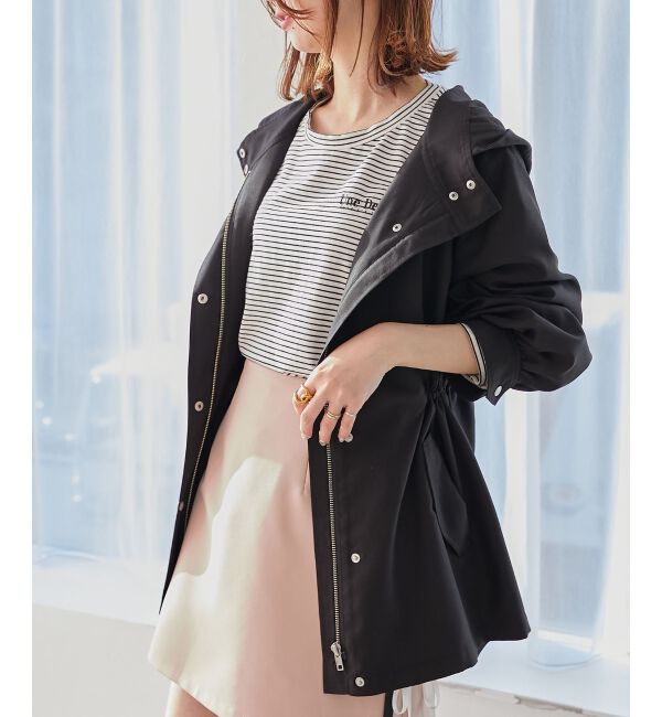 MAJESTICLEGON「ウエストきゅっとミディブルゾン」|ブルゾン・スタジャン|