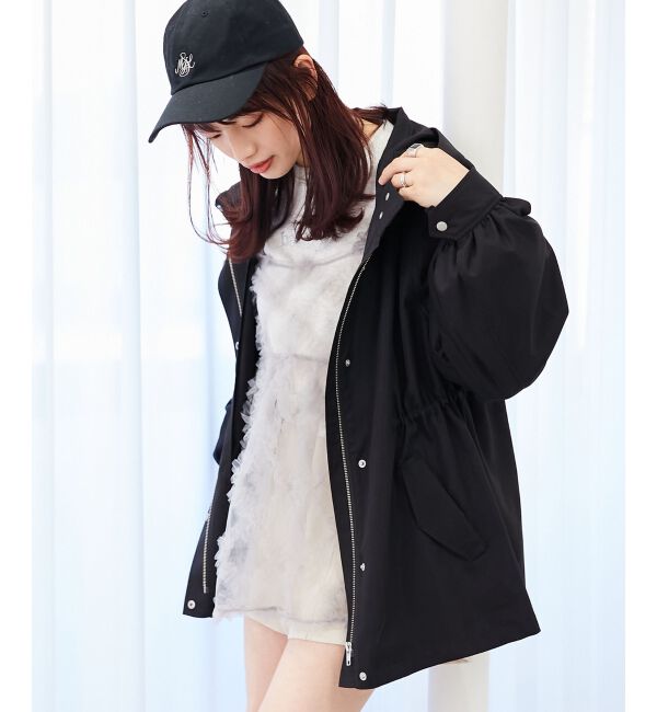 MAJESTICLEGON「ウエストきゅっとミディブルゾン」|ブルゾン・スタジャン|