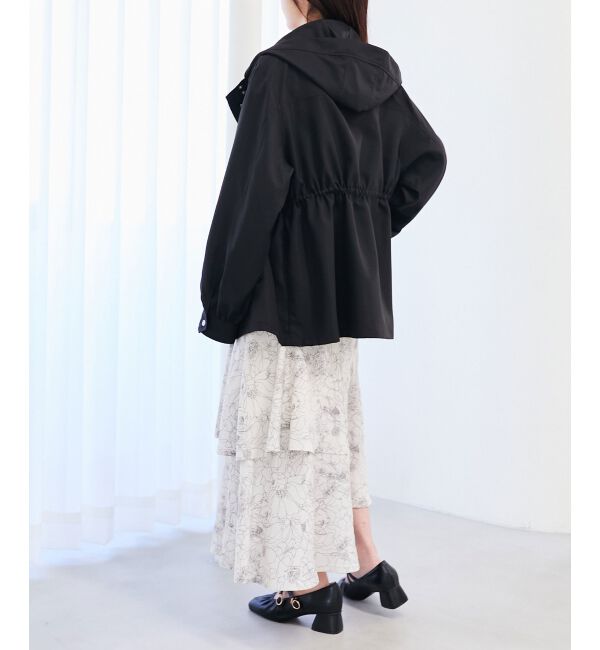 MAJESTICLEGON「ウエストきゅっとミディブルゾン」|ブルゾン・スタジャン|