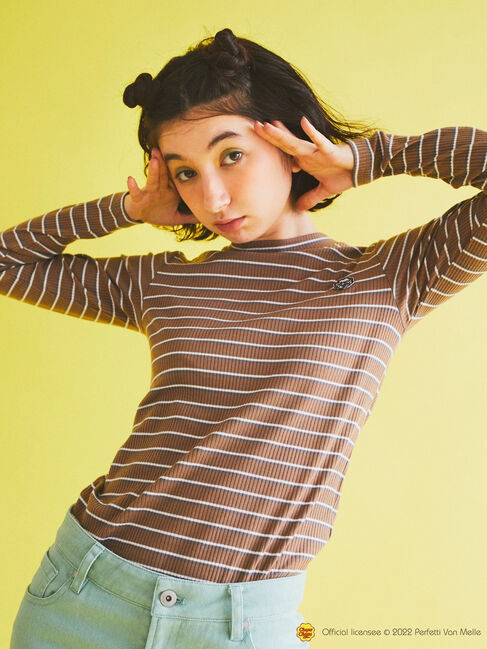 earth music&ecology「chupa chups マルチボーダープルオーバー」|Tシャツ・カットソー|