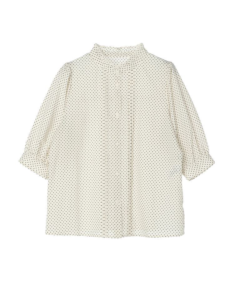 earth music&ecology「ピンタックフリルブラウス」|シャツ・ブラウス|