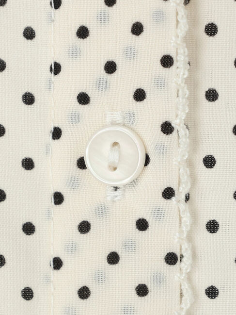 earth music&ecology「ピンタックフリルブラウス」|シャツ・ブラウス|