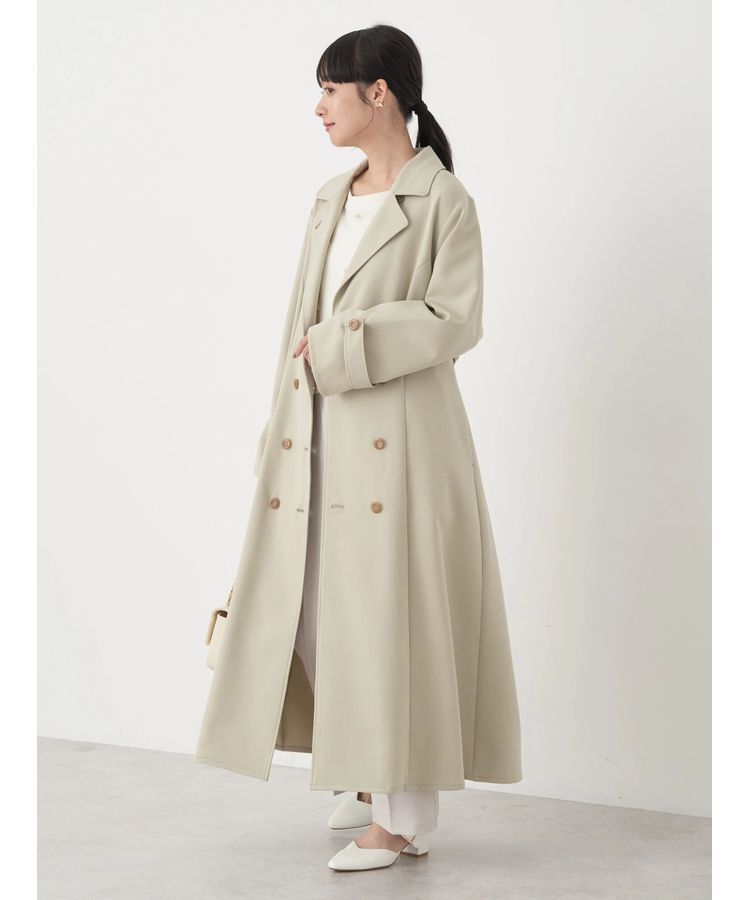 earth music&ecology「2WAYケープトレンチコート」|トレンチコート|