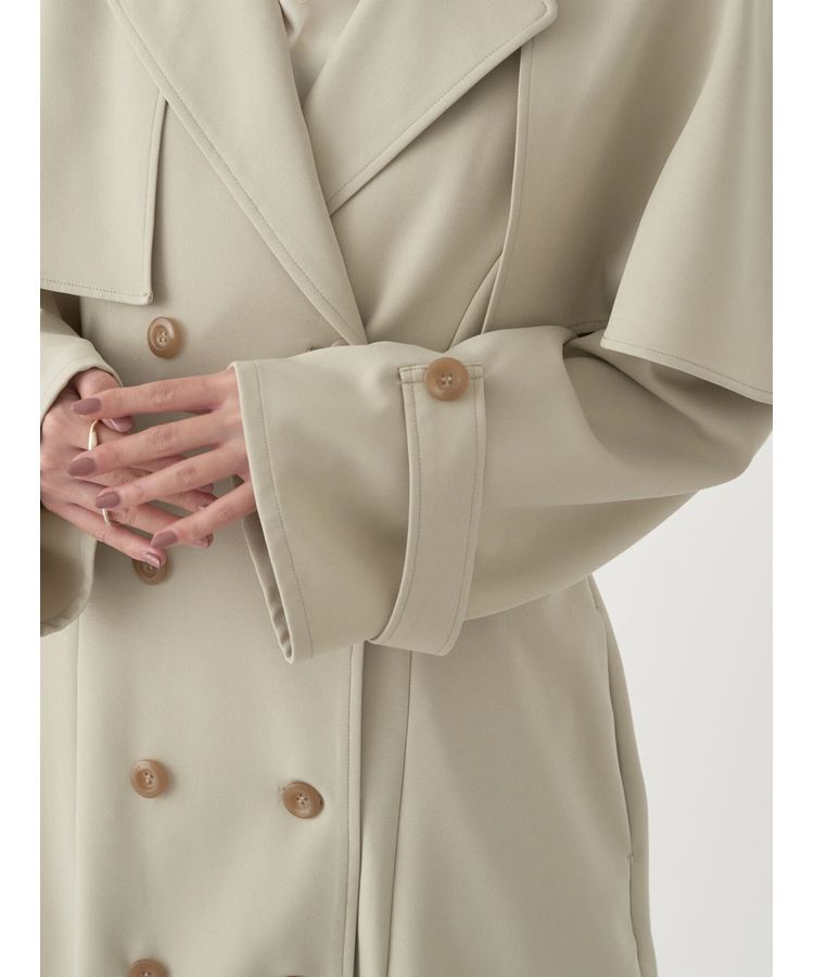 earth music&ecology「2WAYケープトレンチコート」|トレンチコート|