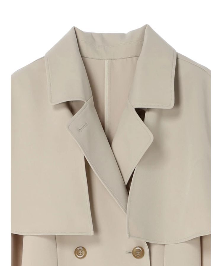 earth music&ecology「2WAYケープトレンチコート」|トレンチコート|