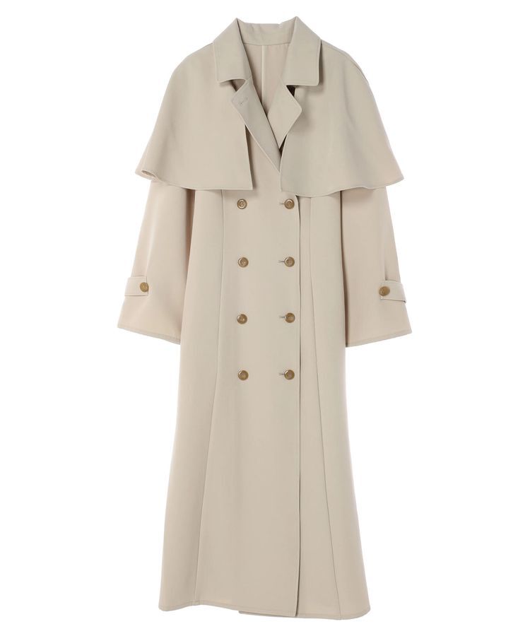 earth music&ecology「2WAYケープトレンチコート」|トレンチコート|