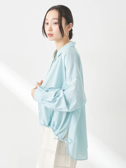 earth music&ecology「TRキュプラドロストシャツ」|シャツ・ブラウス|