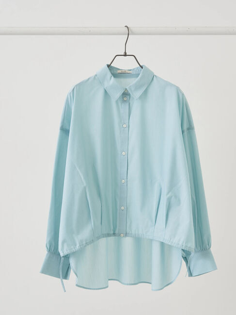 earth music&ecology「TRキュプラドロストシャツ」|シャツ・ブラウス|Light Green