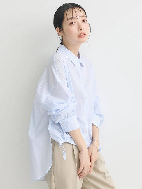 earth music&ecology「TRキュプラドロストシャツ」|シャツ・ブラウス|