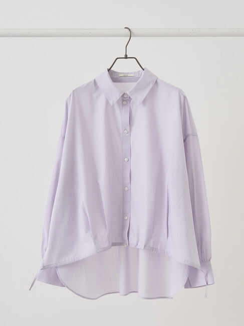 earth music&ecology「TRキュプラドロストシャツ」|シャツ・ブラウス|Lavender