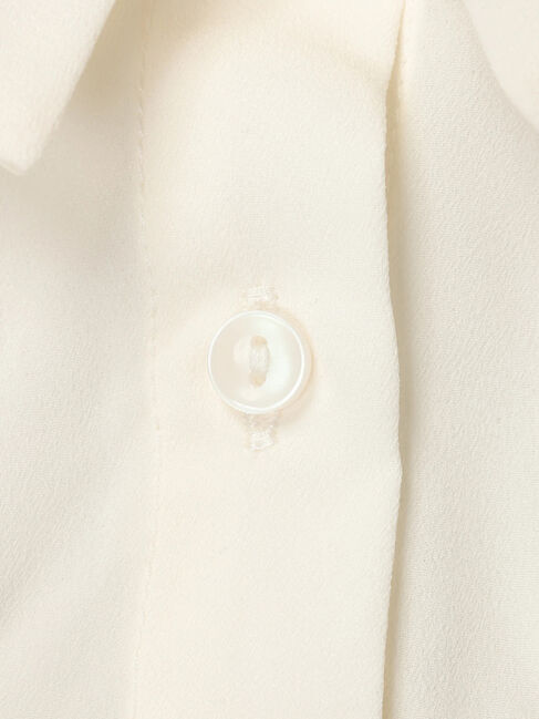 earth music&ecology「ドッキングフリルシャツ見えプルオーバー」|Tシャツ・カットソー|