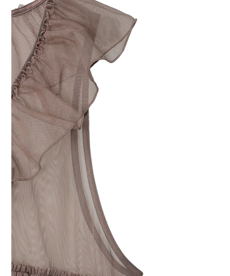 earth music&ecology「チュールベスト」|ベスト・ジレ|