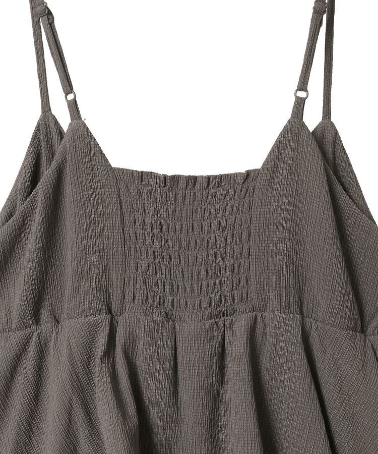 earth music&ecology「ペプラムロンパース」|オールインワン|