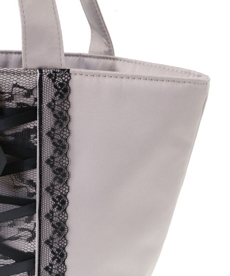 Maison de FLEUR「レースアップリボントートバッグ」|トートバッグ|