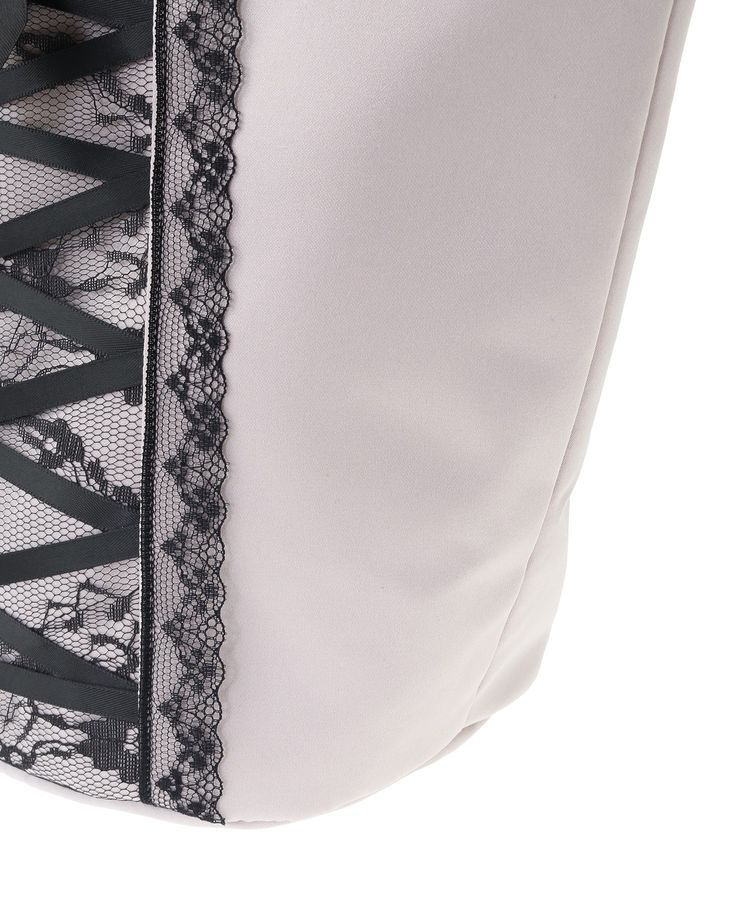 Maison de FLEUR「レースアップリボントートバッグ」|トートバッグ|