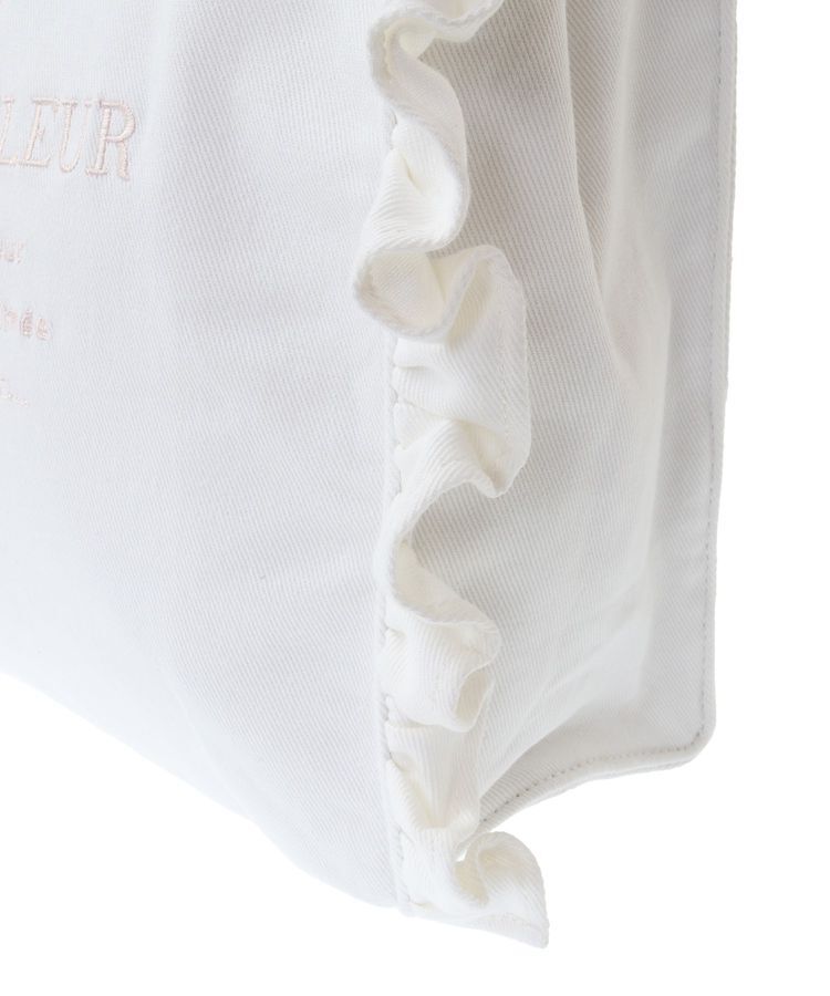 Maison de FLEUR「EC限定デニムフリルトートバッグ」|トートバッグ|