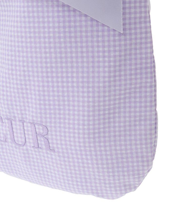 Maison de FLEUR「ギンガムチェックダブルリボントートバッグ」|トートバッグ|