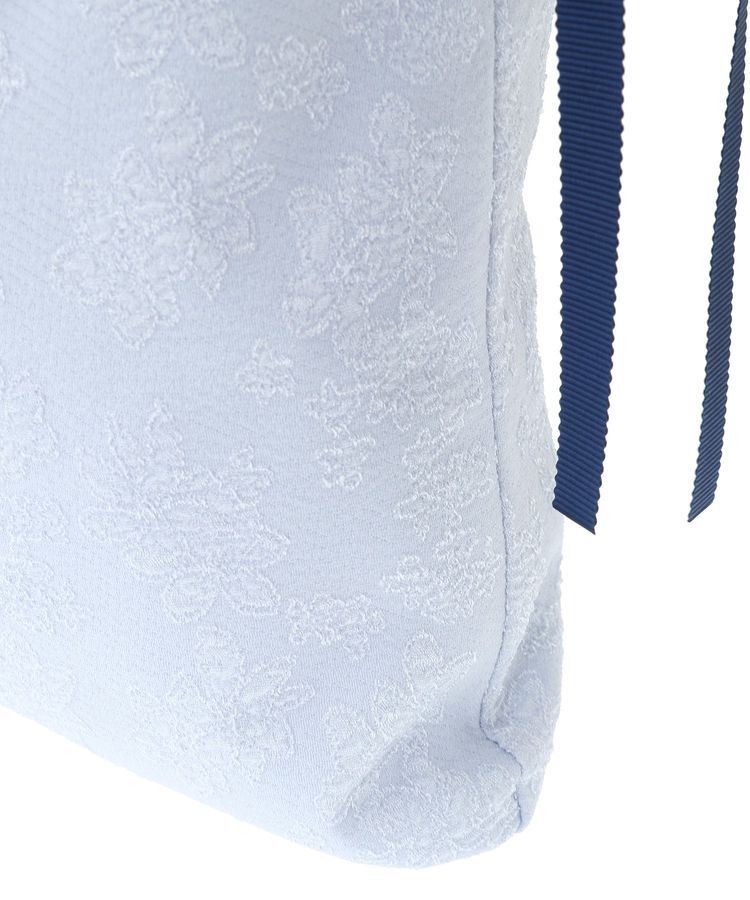 Maison de FLEUR「ラインリボンジャカードトートバッグ」|トートバッグ|