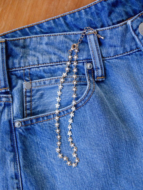  「【WEB限定】フラワーモチーフネックレス」|ネックレス|