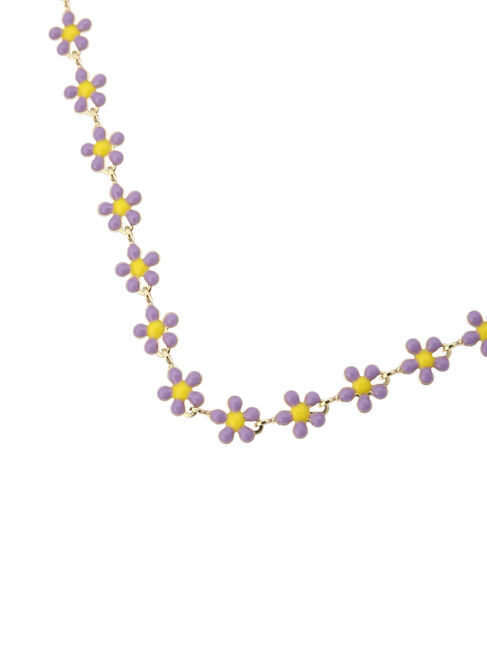  「【WEB限定】フラワーモチーフネックレス」|ネックレス|