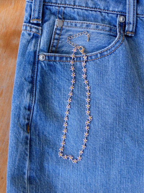  「【WEB限定】フラワーモチーフネックレス」|ネックレス|