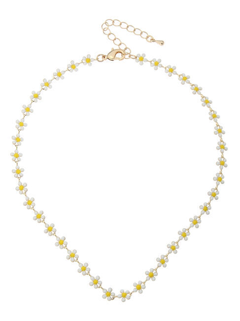  「【WEB限定】フラワーモチーフネックレス」|ネックレス|