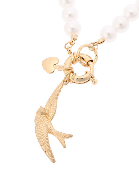  「パールBIGチャーム(BIRD)」|ネックレス|
