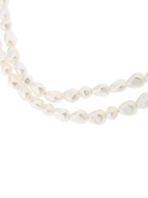  「バロックパール2本SETネックレス」|ネックレス|