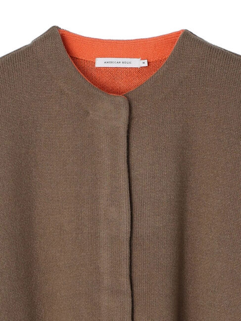 AMERICAN HOLIC「クルーネックミドルカーディガン」|カーディガン|