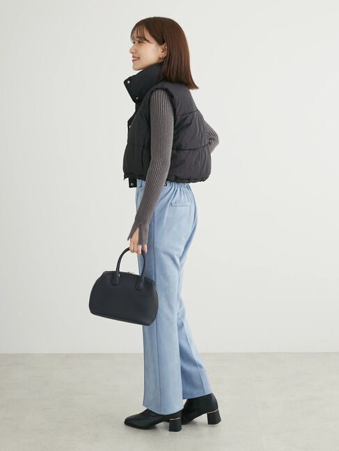 Green Parks「・Petit　Fleur　ボトルネックリブニット」|ニット・セーター|