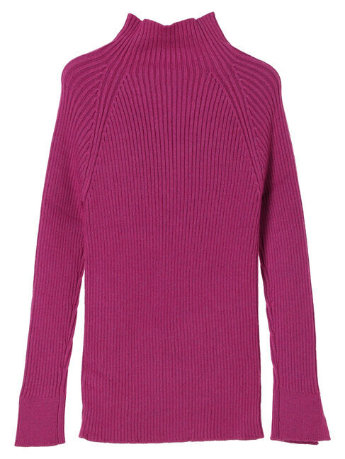 Green Parks「・Petit　Fleur　ボトルネックリブニット」|ニット・セーター|