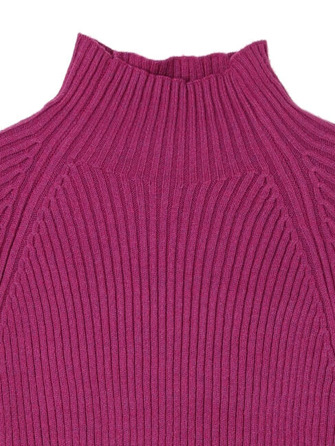 Green Parks「・Petit　Fleur　ボトルネックリブニット」|ニット・セーター|