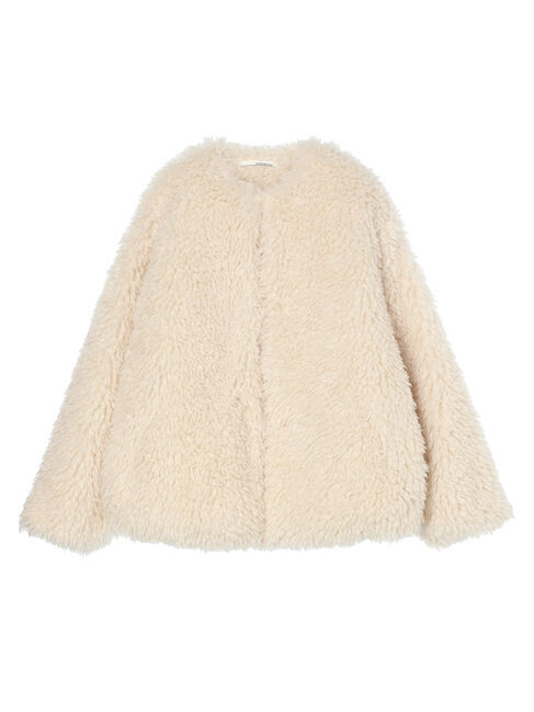 Green Parks「・ELENCARE　DUE　シープファーノーカラーコート」|その他|