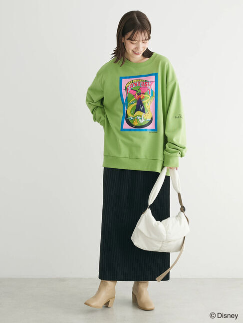 Green Parks「FANTASIA/ポスタープリント裏毛プルオーバー」|Tシャツ・カットソー|