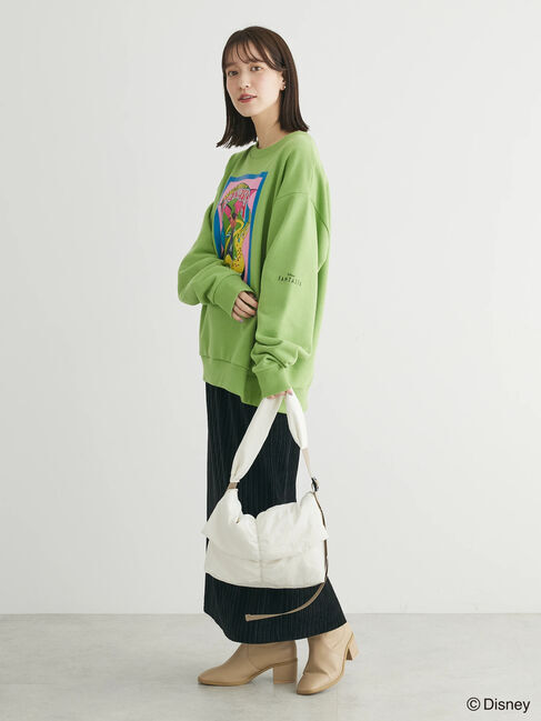 Green Parks「FANTASIA/ポスタープリント裏毛プルオーバー」|Tシャツ・カットソー|