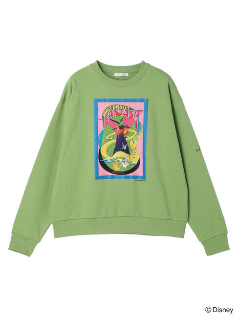 Green Parks「FANTASIA/ポスタープリント裏毛プルオーバー」|Tシャツ・カットソー|