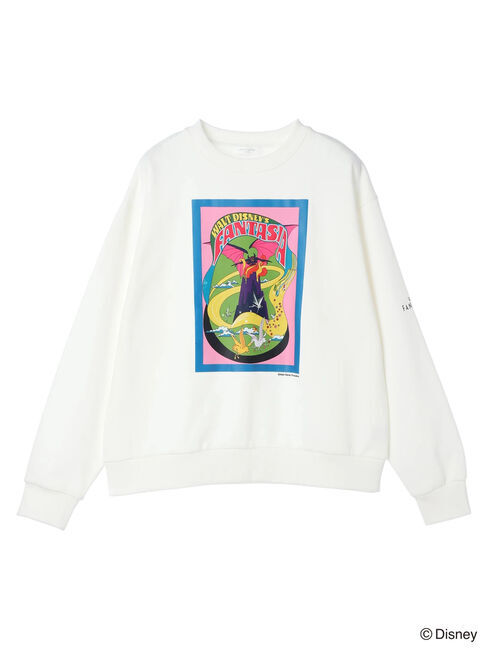 Green Parks「FANTASIA/ポスタープリント裏毛プルオーバー」|Tシャツ・カットソー|