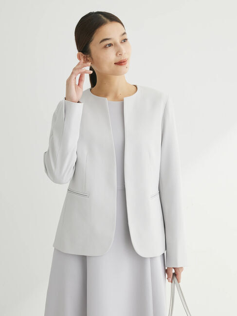 Green Parks「ef-de　カラーレスジャケット」|その他|Gray Beige