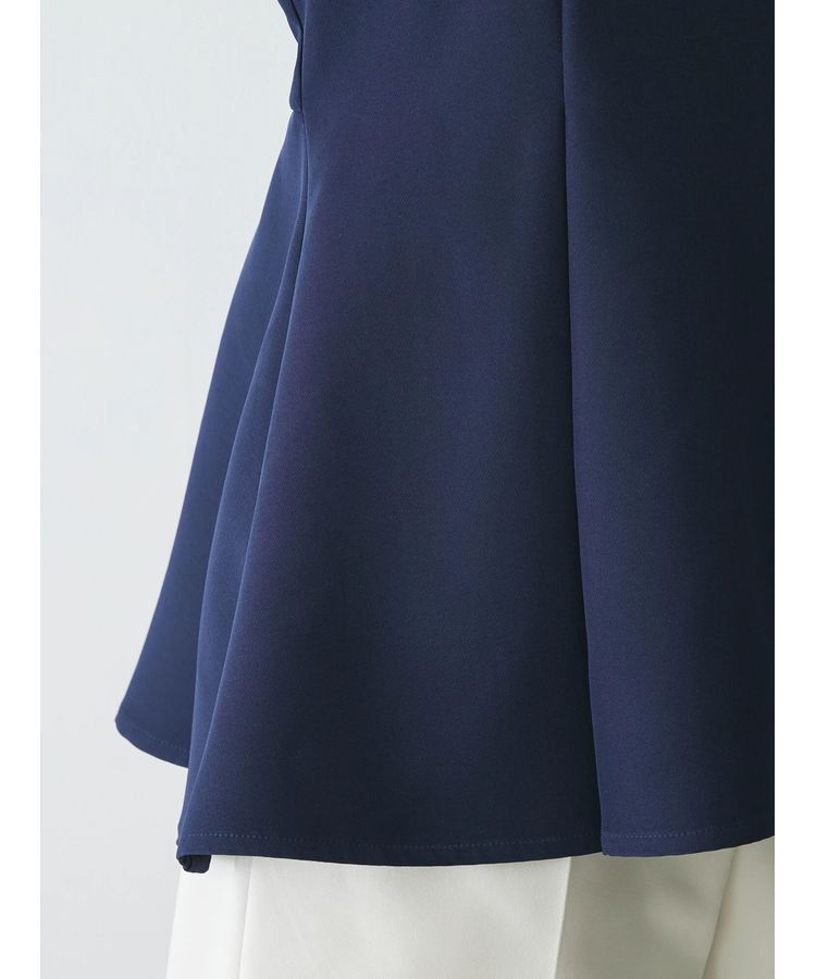 AnriettMusee「パフスリーブペプラムブラウス」|シャツ・ブラウス|