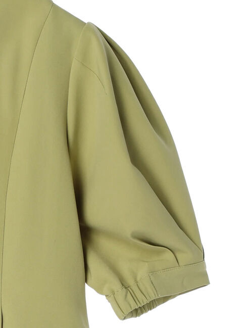 AnriettMusee「パフスリーブペプラムブラウス」|シャツ・ブラウス|