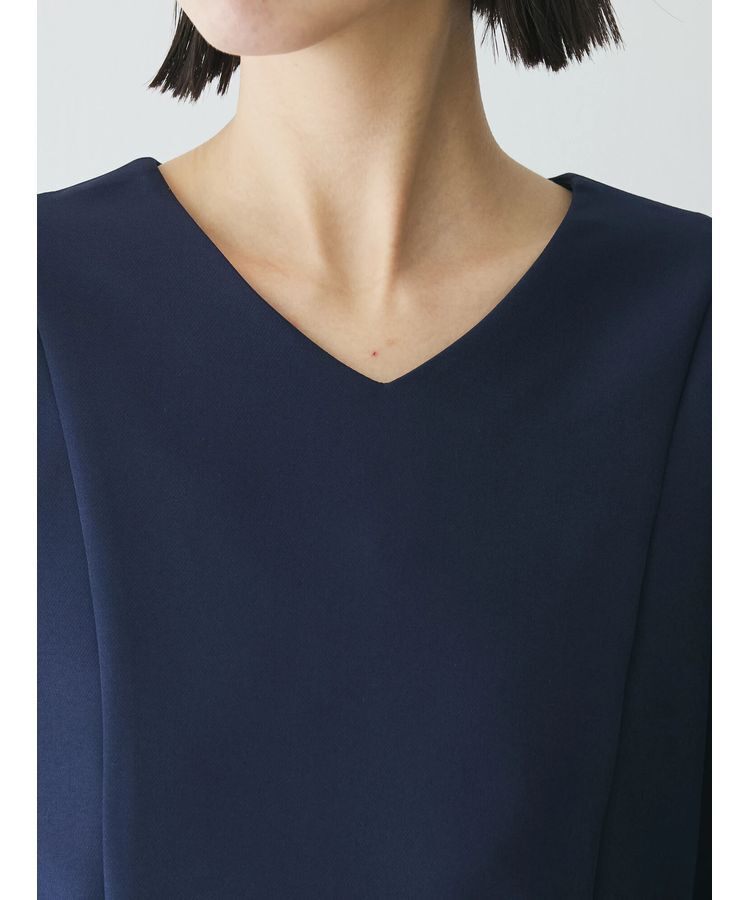 AnriettMusee「パフスリーブペプラムブラウス」|シャツ・ブラウス|