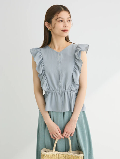 Green Parks「・SUGAR　SPOON　2wayペプラムブラウス」|シャツ・ブラウス|Sax