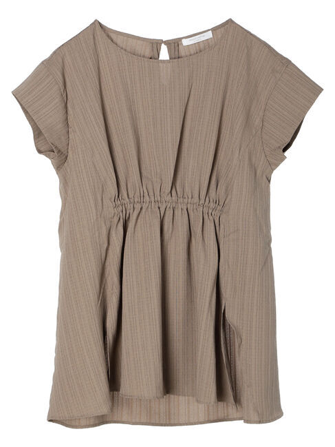 Green Parks「変形ストライプジャガードチュニック」|チュニック|