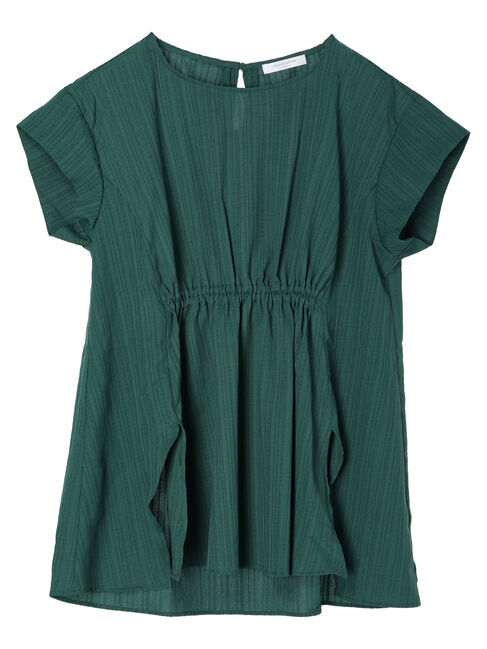 Green Parks「変形ストライプジャガードチュニック」|チュニック|