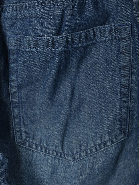 Green Parks「・SUGAR　SPOON　シャーリングデニムスカート」|スカート|