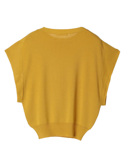 Green Parks「推しニット　フレンチスリーブニットプルオーバー」|ニット・セーター|