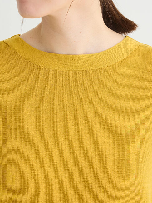 Green Parks「推しニット　フレンチスリーブニットプルオーバー」|ニット・セーター|