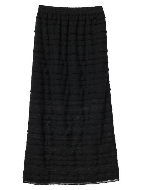 Green Parks「・ELENCARE　DUE　ティアードフリルナロースカート」|スカート|